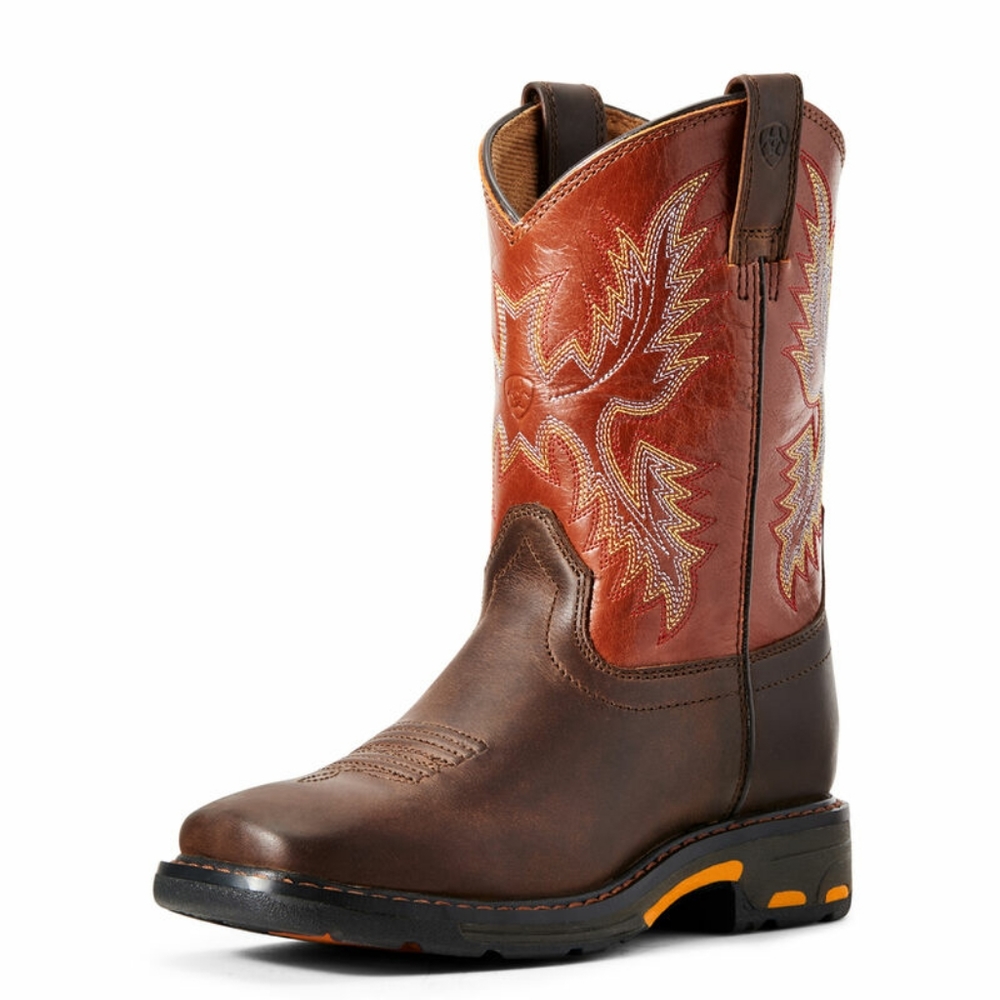 ARIAT. Kids size 6. Square to boot.